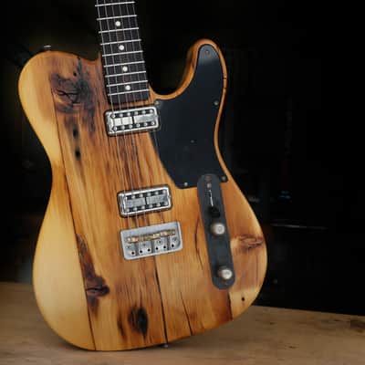 Dean Gordon Chelsea Hotelecaster # 12 (Civil War Era Pine Sourced From Chelsea Hotel NYC) DGG Dealer image 8