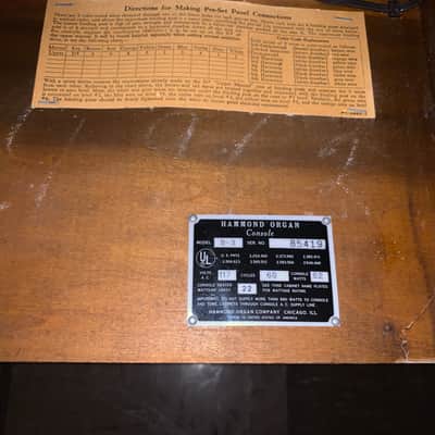 Hammond B3 1962 Museum Grade image 12