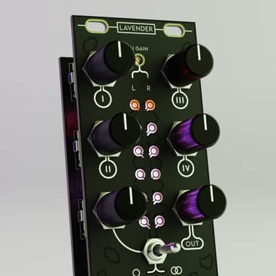 NOH-Modular Lavender - Versatile Stereo VU & Mixer image 2