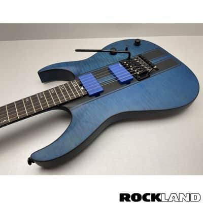 Schecter Banshee GT FR Satin Trans Blue image 4