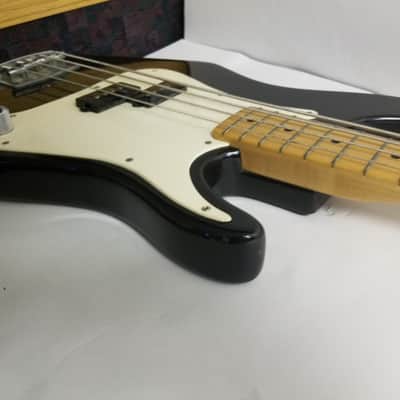 Peavey Fury 1995 Black Electric Bass Guitar 90s Made in USA MIA Maple Fretboard Neck P Style image 4