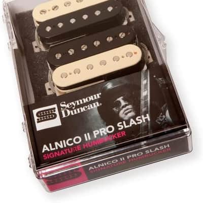 Seymour Duncan APH-2s Alnico II Pro Slash Set Humbucker Pickups Bundle Zebra/Reverse Zebra, w/ 12 Guitar Picks and Liquid Audio Polishing Cloth - 11104-08-ZRZ image 4
