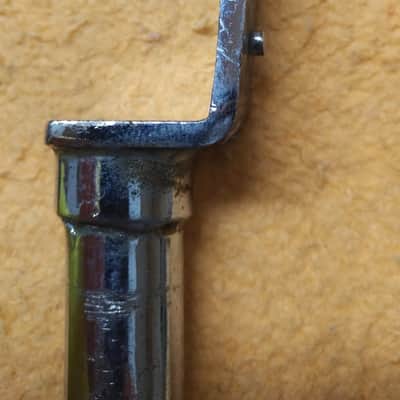 Unknown 3/4" pipe 12' Long Consolette Style Tom Hanger 1960s - Chrome image 6