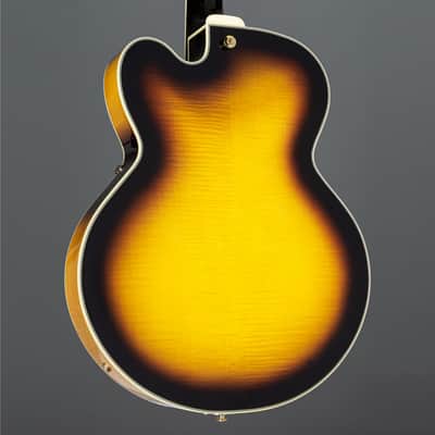 Ibanez Artcore Expressionist AF95FM-AYS Antique Yellow Sunburst - Semi Acoustic Guitar image 9