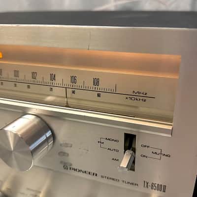 Vintage Pioneer⚡ TX 6500 ii ⚡Stereo Tuner - Serviced + Cleaned image 4
