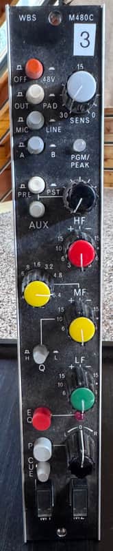 Ward Beck M480C Mic Pre / EQ Module (03 of 10) image 1