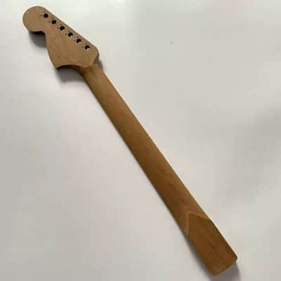 Fender Squire STRATOCASTER Electric Guitar Headstock and Neck—22 Frets—No Frets image 5