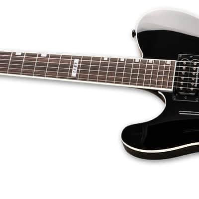 ESP LTD Eclipse '87 Black LH Black Electric Guitar Left Handed - B-Stock - Korea image 4