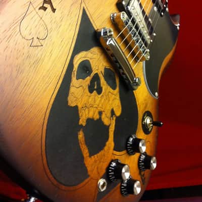 Spear S100 S MOP Open Pore 2013 SG Style Electric Guitar W/Gig Bag and DVD image 2