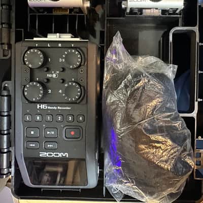 Zoom H6 Handy Audio Recorder 2020 - Present - All Black