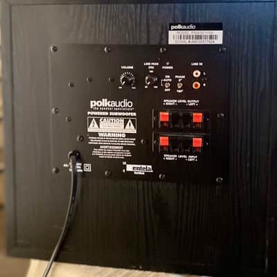 Polk Audio PSW10 Powered Subwoofer image 7