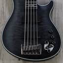 Mint Schecter Guitar Research Hellraiser Extreme-5 STBLS 5-String Electric Bass Guitar in See Thru Satin