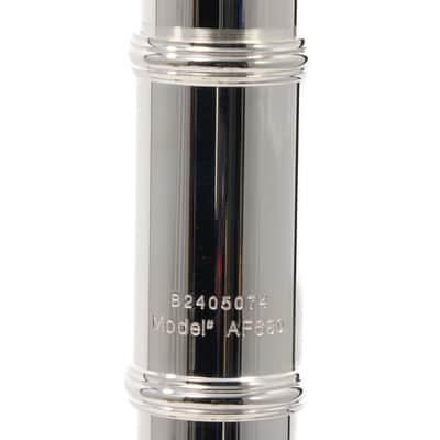 William S. Haynes Model AF680-BO C# 'Amadeus' Flute - Classic Headjoint, 14K Riser image 12
