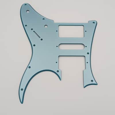 metallic ice blue acrylic pickguard for IBANEZ rg350dx guitar image 5