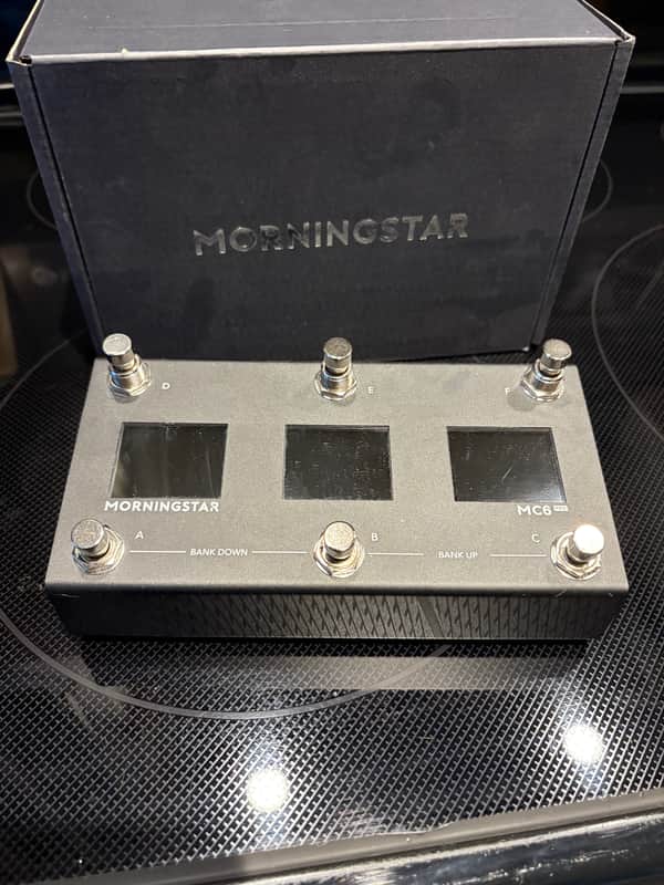 ギター MORNINGSTAR MC6PRO Morningstar MC6 PRO｜多様な接続形式への対応とカラーLCDディスプレイ