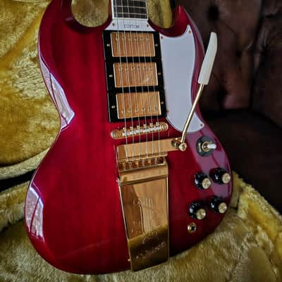 Epiphone Sg Custom 1963 Joe Bonamassa 2023 Limited 1 of 300 - Wine Red image 9