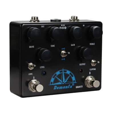 Demonfx DFG Gravity Dual Channel Overdrive w/clip options image 2