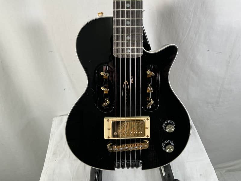 Traveler EG-1 Custom Electric Travel Guitar 2010s - Black - w/ Gig Bag image 1