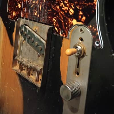 SOLD!!! Relic Telecaster Black Burst Tele image 6