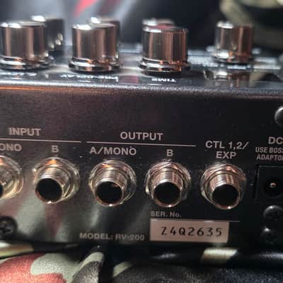 Boss RV-200 Reverb 2023 - Present - Black image 5