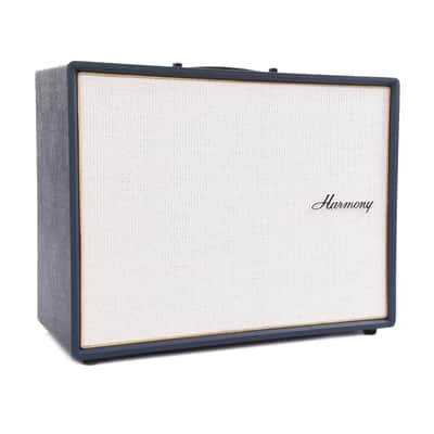 Harmony Series 6 Model H650 50-Watt 1x12" Guitar Combo - Blue Tolex image 2