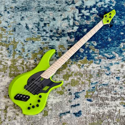 Dingwall NG3 Nolly Getgood 4-String Electric Bass Guitar, Gloss Ferrari Green image 1