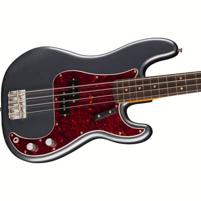 Fender Vintera II Road Worn '60s Precision Bass - Charcoal Frost Metallic image 1