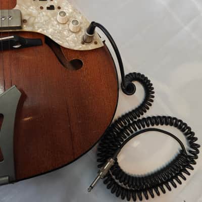 Wolfgang Hüttl Opus 63 ca. 1958 Vintage Archtop aus Bubenreuth Top Elektronik image 6