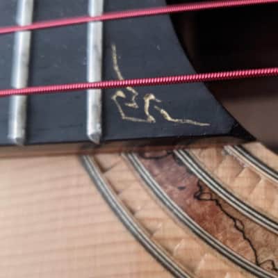 Lattice braced Spruce concert guitar by Enzo Guido (Recording Available!) image 5