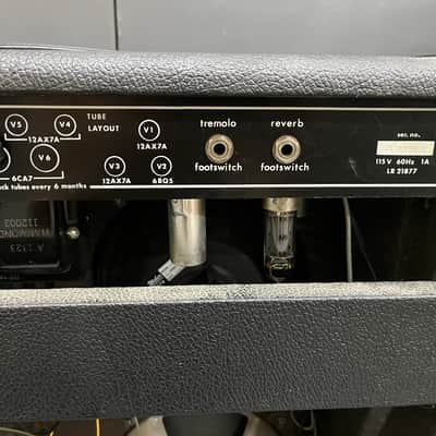 Vintage Traynor YRM-1SC 4x10" guitar amp image 9