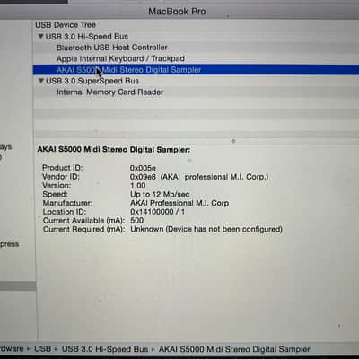 Akai S5000 V2 MIDI Stereo Digital Sampler - 16 Analog outs, 1TB SD ZuluSCSI w 130+GB of sound, sample & instrument libraries, 20x SD card CD-ROM Libraries (1998) image 22