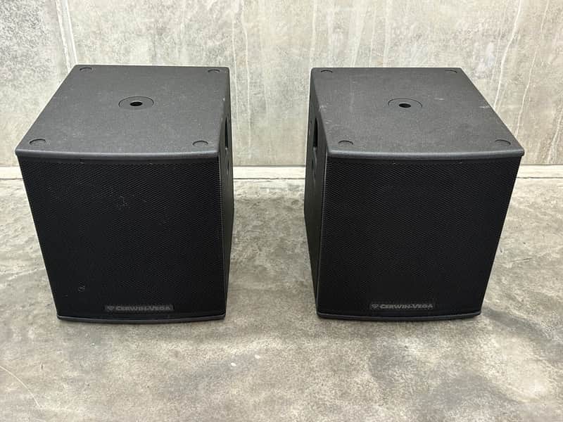Cerwin Vega CVX-18S 2000 Watt Powered Subwoofers image 1