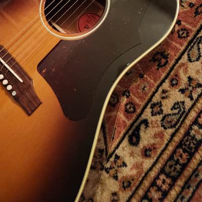 2024 Gibson 1950s J-45 Original Vintage Sunburst w/ OHSC | LR Baggs Element VTC, Workhorse image 5