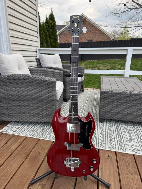 Gibson EB-0 1965- Cherry image 1