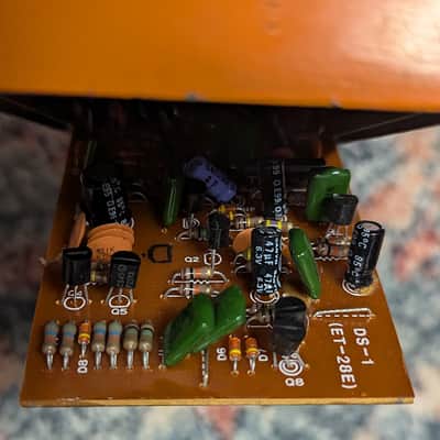 1980 Boss DS-1 Distortion (Black Label, Long Dash) - Orange image 11