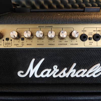 Marshall Valvestate 100V Model 8100 2-Channel 100-Watt Guitar Amp Head 1991 - 1998 - Black image 3