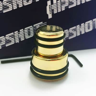 Hipshot O-Ring STACKED Guitar and Bass Control Knob - GOLD (80610G) image 2