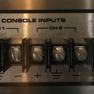 dbx 180A TYPE 1 NOISE REDUCTION SYSTEM 70s - BLACK ANODIZED image 5