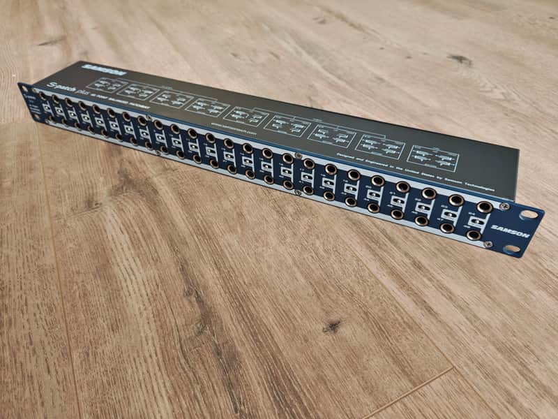 Samson S-Patch Plus 48-Point Balanced Patchbay image 1