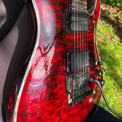 Schecter Hellraiser Hybrid C-1 FR S Sustainiac 2016 - 2021 - Ultra Violet image 6