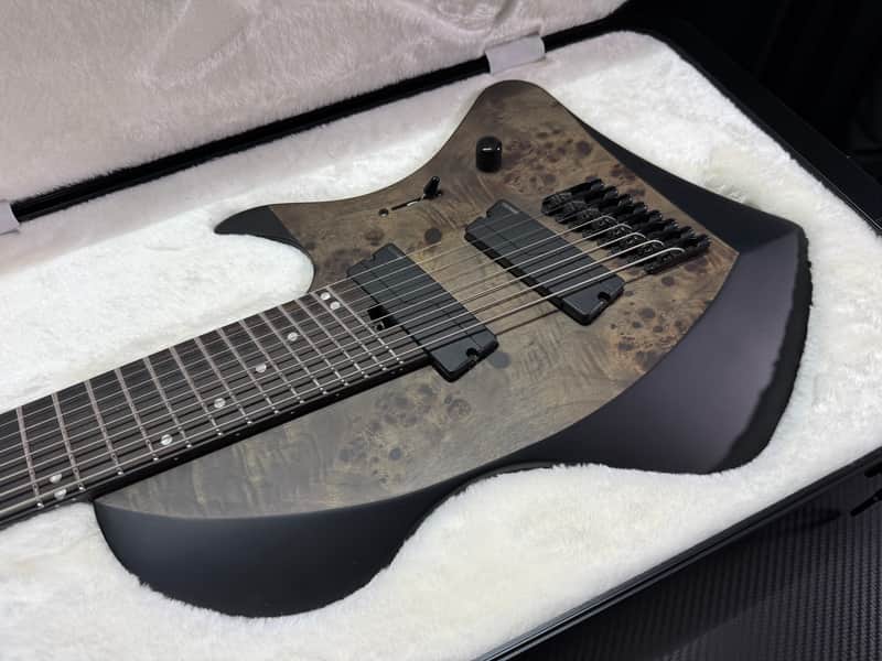 2020 Abasi Guitars Larada Legion 8 - Charcoal Burl image 1