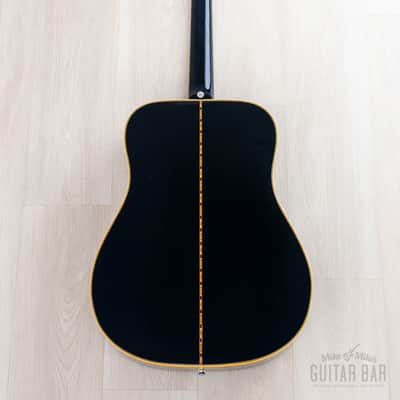 1984 Gibson Dove Vintage Dreadnought Acoustic Guitar Ebony w/ Case image 3