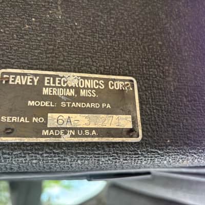 Vintage 1970s Peavey Standard PA Mixer-Amp Series 260 Head - 130W Solid State (Great for Guitar / Bass / Doom) image 3