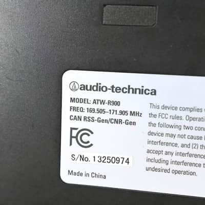 Audio-Technica ATW-901 System 9 VHF Wireless System (NO POWER SUPPLY) CG008W6 image 10