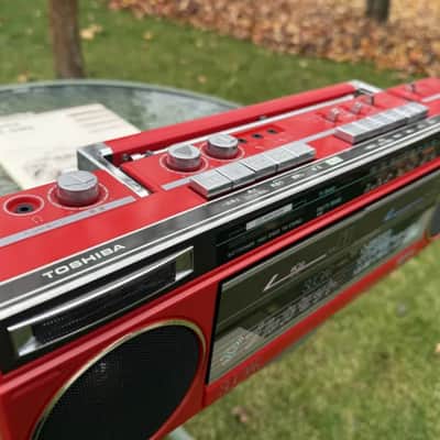 TOSHIBA RT-SW5 👉 MINT Rare Vintage Cassette Deck Boombox Sugar Japan Warranty image 2