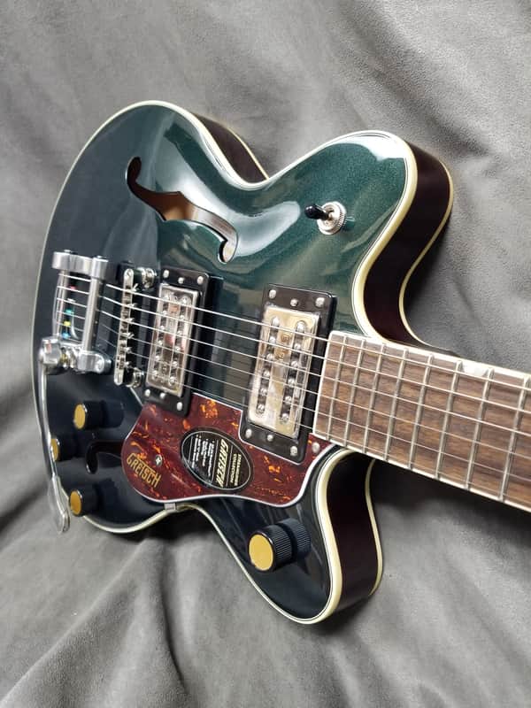 Gretsch G2655T Streamliner Center Block Jr. Double-Cut with Bigsby Cadillac Green image 1