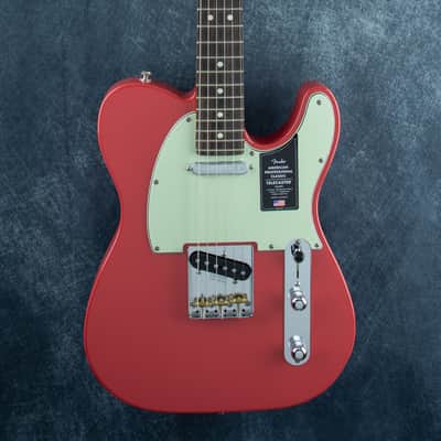 Fender American Pro Classic Tele Rosewood Faded Dakota Red US25064437 image 3