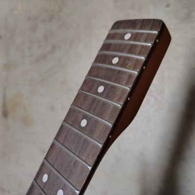 Roasted Maple Tele Neck fits fender Telecaster body 21 frets 60s style image 4