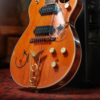 Gretsch Custom Shop Chad Henrichsen G6121-CS P90 Relic Vintage Orange #UC24053723 image 21