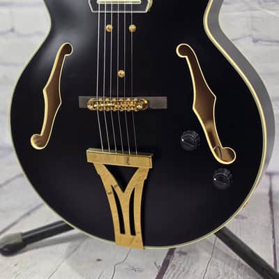 Ibanez Pat Metheny Signature PM3C BKL 6 String Electric Guitar Black Low Gloss image 3